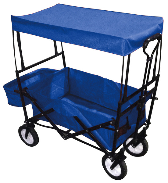 Faltbarer Bollerwagen mit Dach