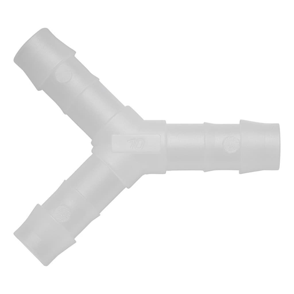 Schlauchverbinder Y-Stück 10 mm 2 Stück