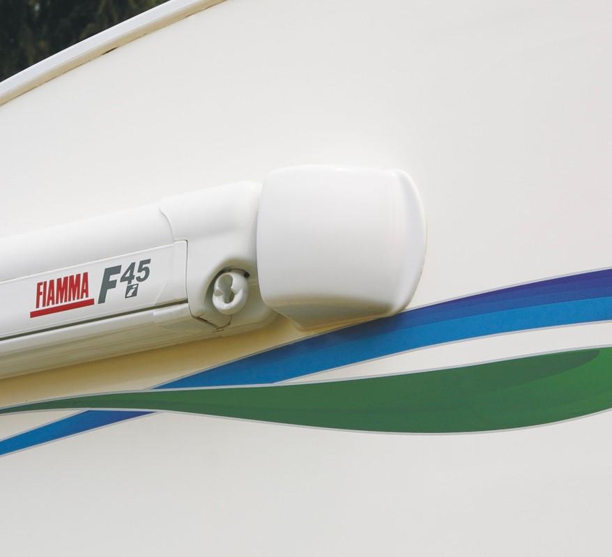 Spoiler für Fiamma Markisen bis 5,5 m Polar white