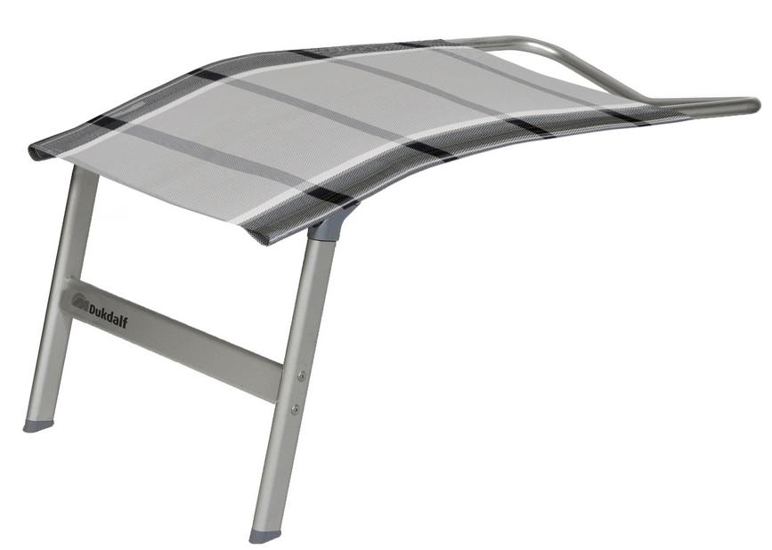 Dukdalf Fußauflage Fusion silber anthrazit