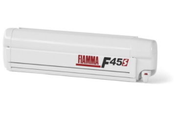 Fiammastore Markise F45 S 350 polarweiß Royal Grau