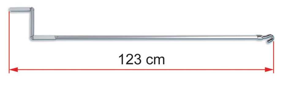 Fiamma Markisen Aluminium Handkurbel 123 cm