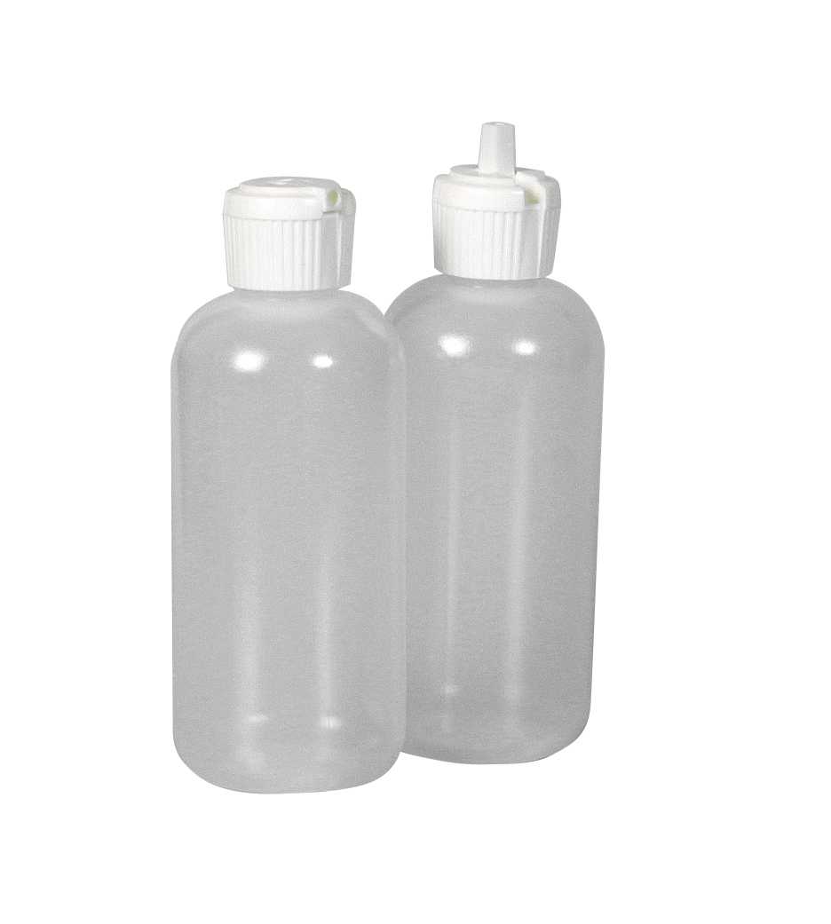 Fläschchen mit Klappausgiesser 2 Stück à 120 ml