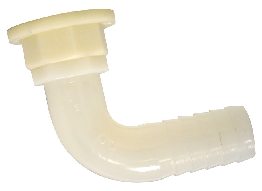 Auslaufstutzen für Wassertanks 40 mm 1 1/2 Zoll Winkel