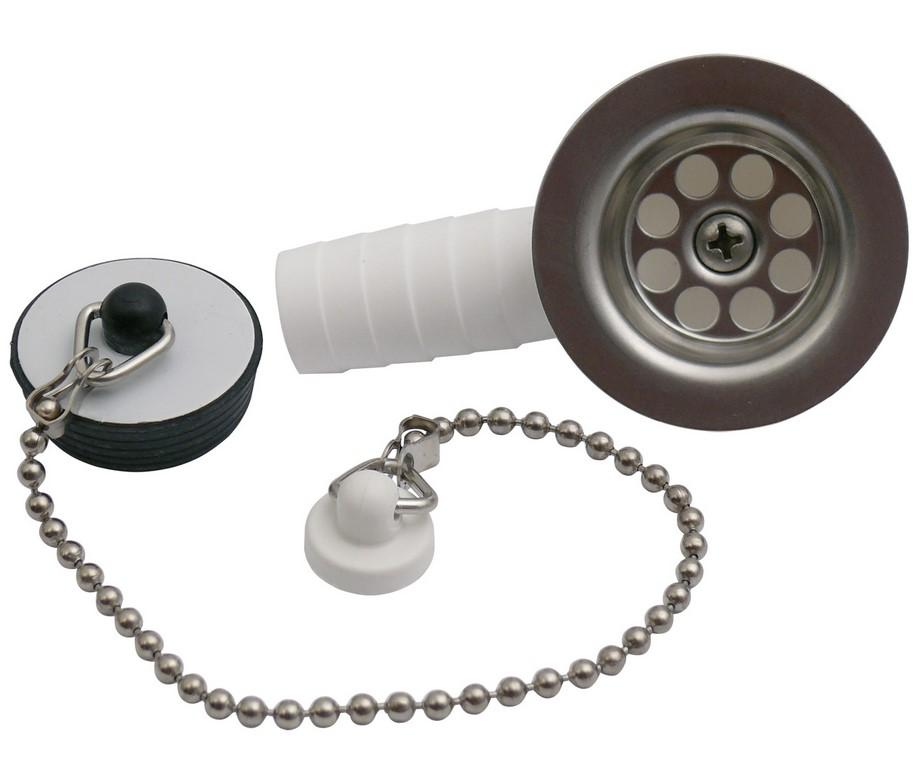 Ablauf für Cramer-Spülbecken mit Stöpsel und Kette EK 2000 Serie H