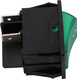 Wippschalter zu 230 Volt, grün für Dometic-Kühlschränke, Nr. 292627410