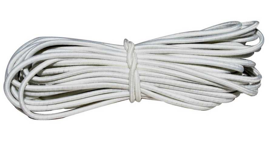 Elastikband 10 m für Fiberglasgestänge