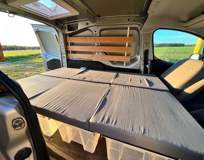 Modulares Fahrzeug-Schlafsystem Doppelbett – für Bulli, Transporter & Kombi
