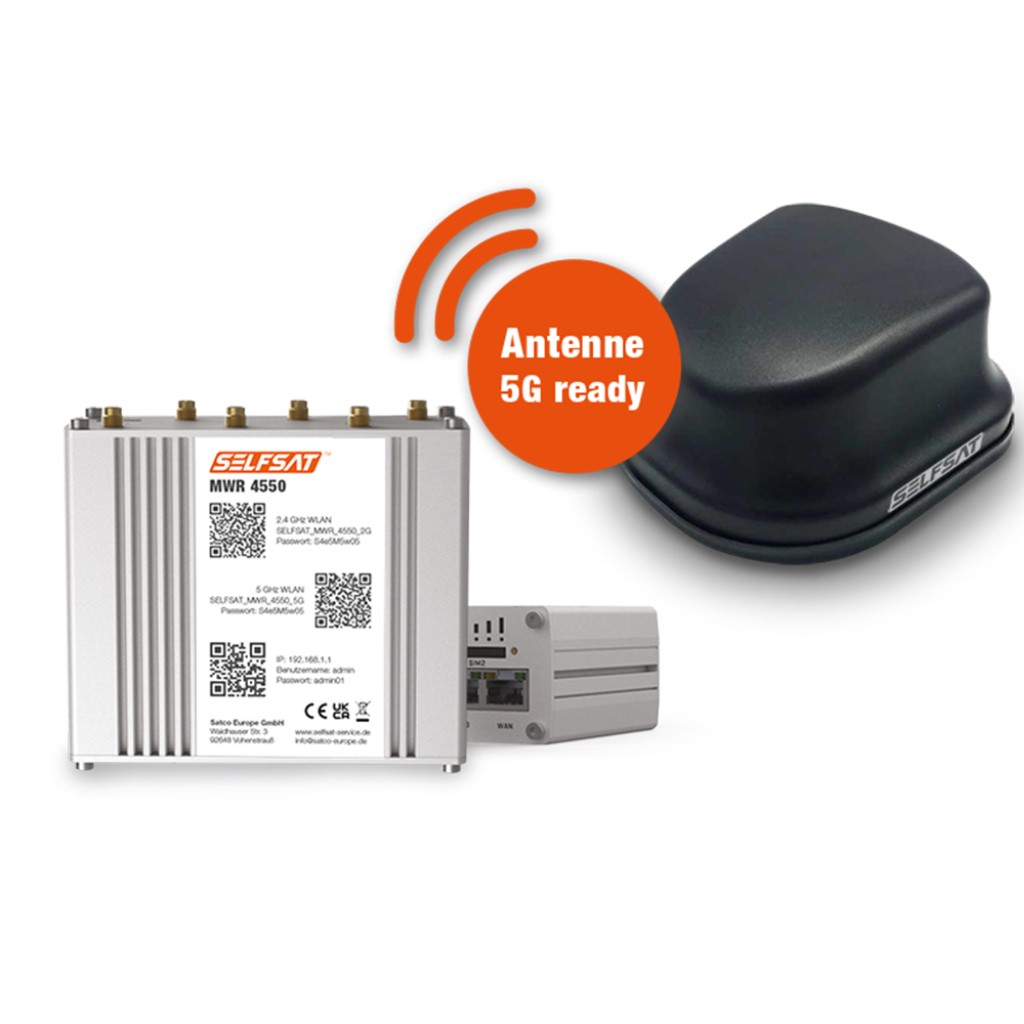 SELFSAT MWR 4550 4G / LTE - WLAN Internet Router bis 300 Mbps