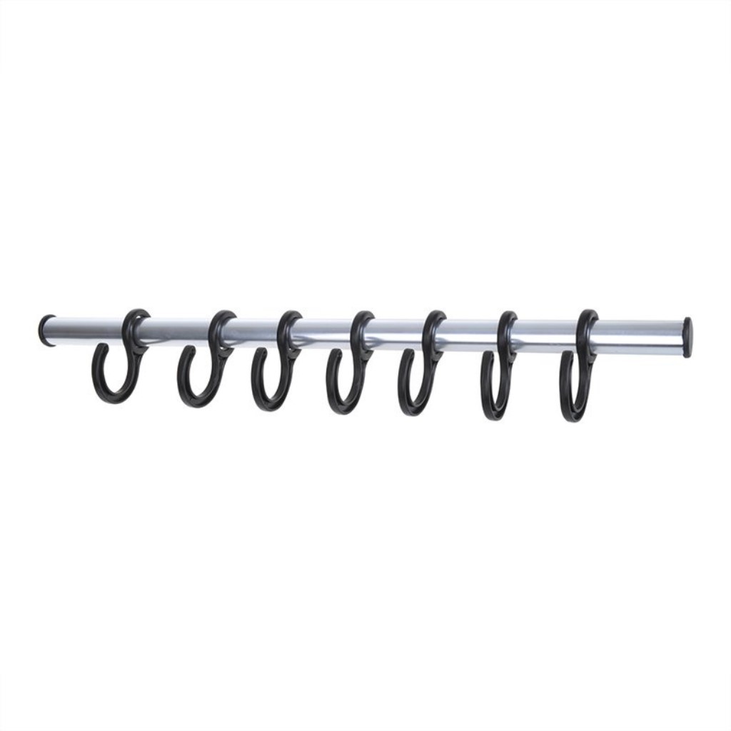 Zeltkleiderhaken Leiste mit 7 Haken