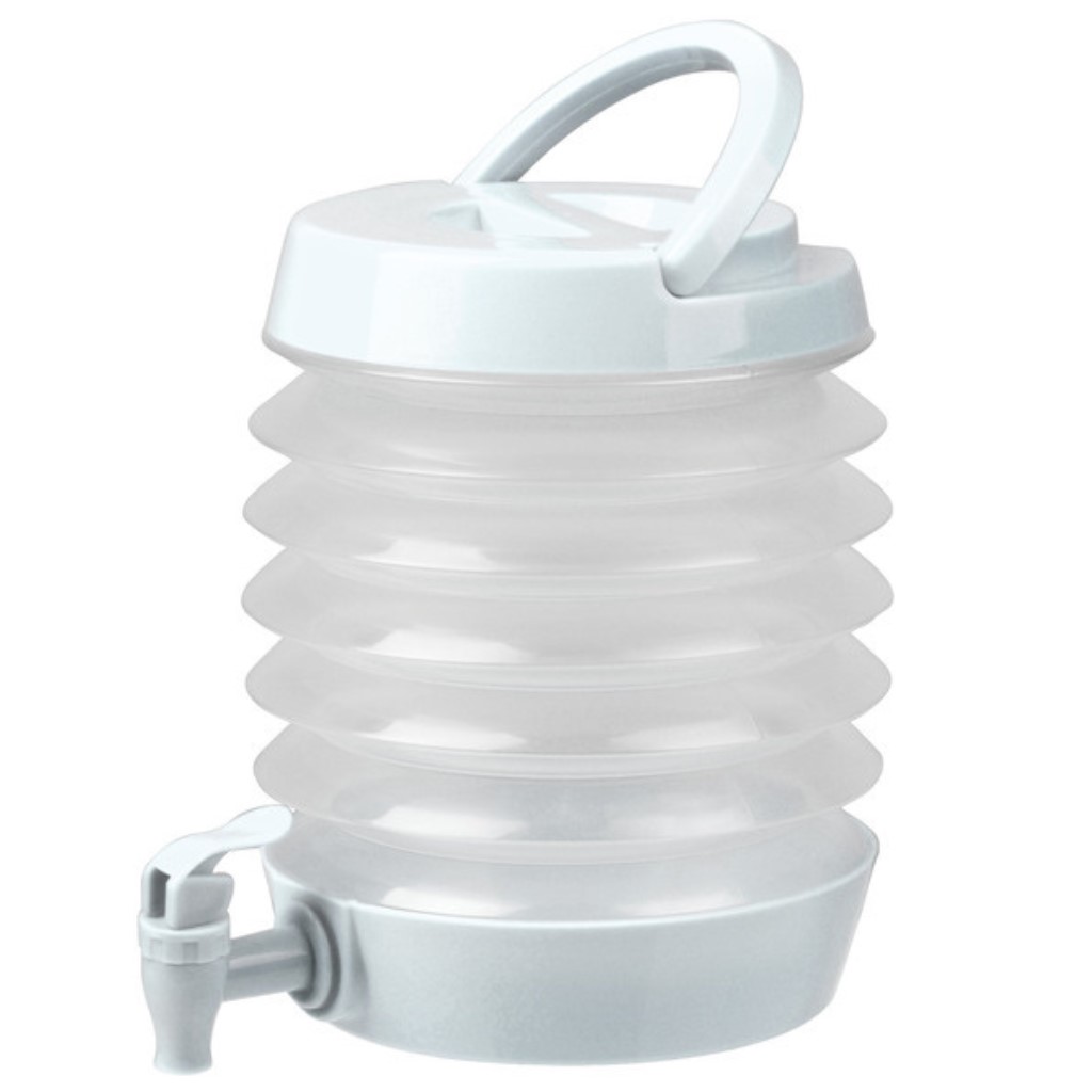 Camp4 Faltbarer Wasserspender 3,5 Liter Weiß