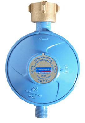 Campingaz Regler, 50 mbar, 1 Kg/h CA Nr. 32420
