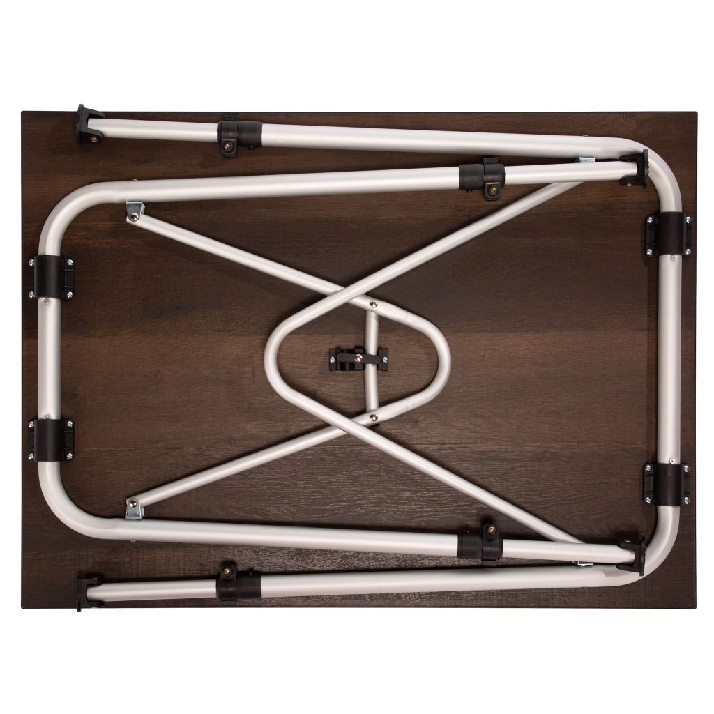 Campingtisch 120 x 70 cm braun_1