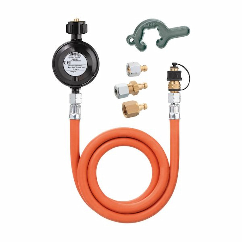 Camping Gasregler-Schlauchleitung Set 