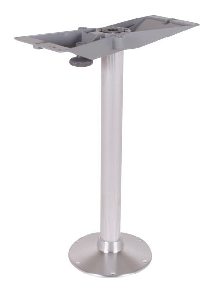 Alu-Tischsäule mit extra Fuß