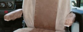 Armlehnen-Schonbezüge Originalsitz Fiat Ducato ab Baujahr 07/2006 beige, sand