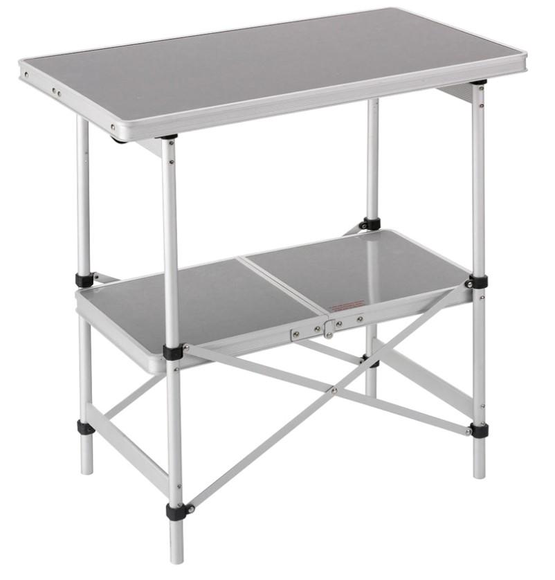Camping Beistelltisch Alu 72 x 40 cm