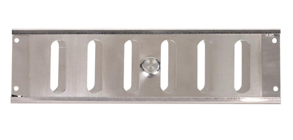 Schiebeentlüfter 250 x 70 mm aus Aluminium