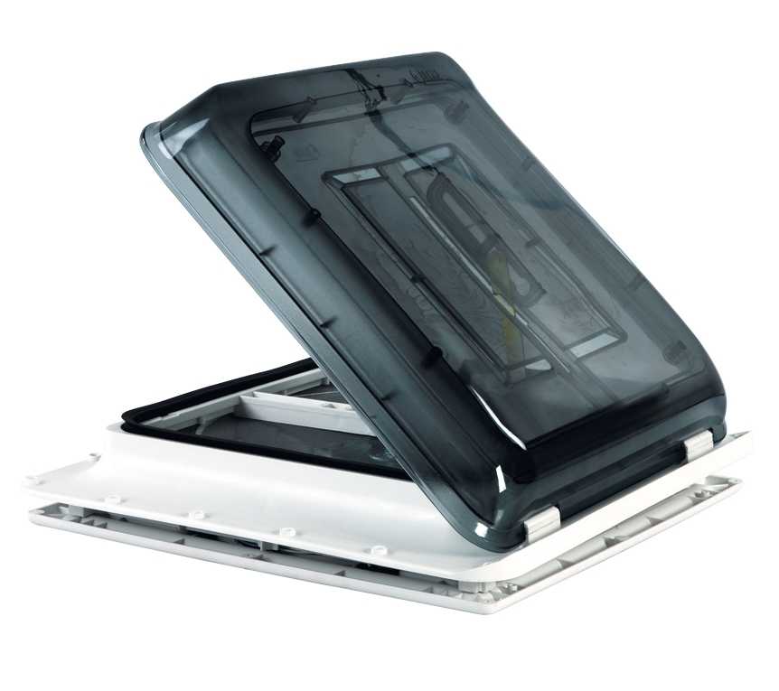 Dachhaube Fiamma Vent crystal 400 x 400 mm