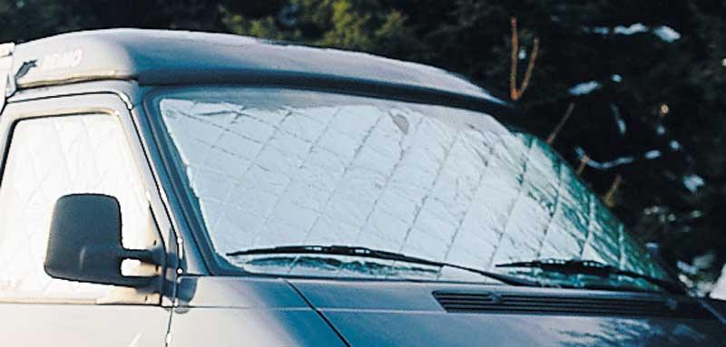 3-teilige Thermomatten für Windschutzscheibe Ford Transit