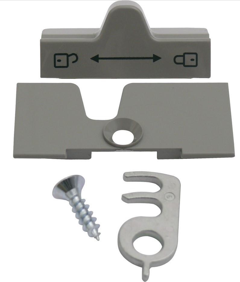 Türverriegelung für Dometic-Kühlschränke RM 727X, 729X, 736X, 737X, 739X, 740X, 754X, grau, Nr. 2412