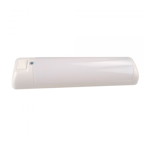 LED Aufbauleuchte Soft mit Schalter weiß