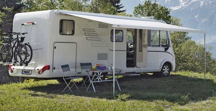 Thule Omnistor 8000, creme-weiß, 5 x 2,75 m, Mystic-Grau