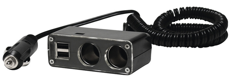 Carbest 2-fach-Verteiler mit USB