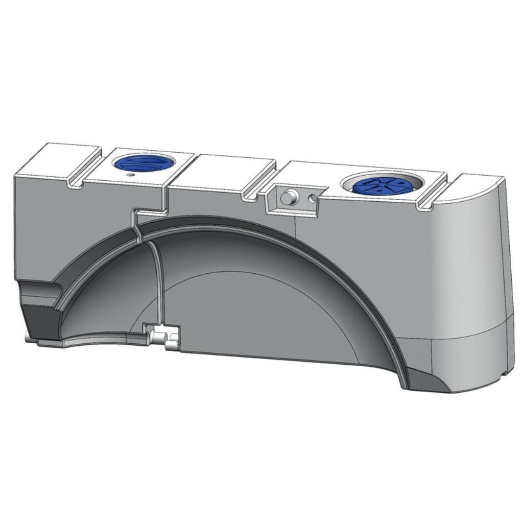 Trink- und Abwassertank für VW T5/ T6, 65 l / 28 Liter