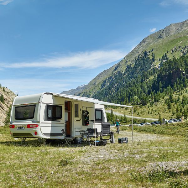 Thule Omnistor Caravan Markise 1200 Saphir-Blau 3m