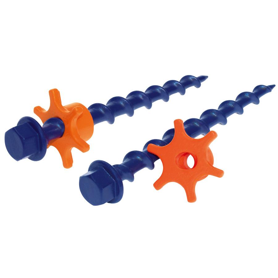 Peggy Peg Peg & Stop Schraubhering 6er Set