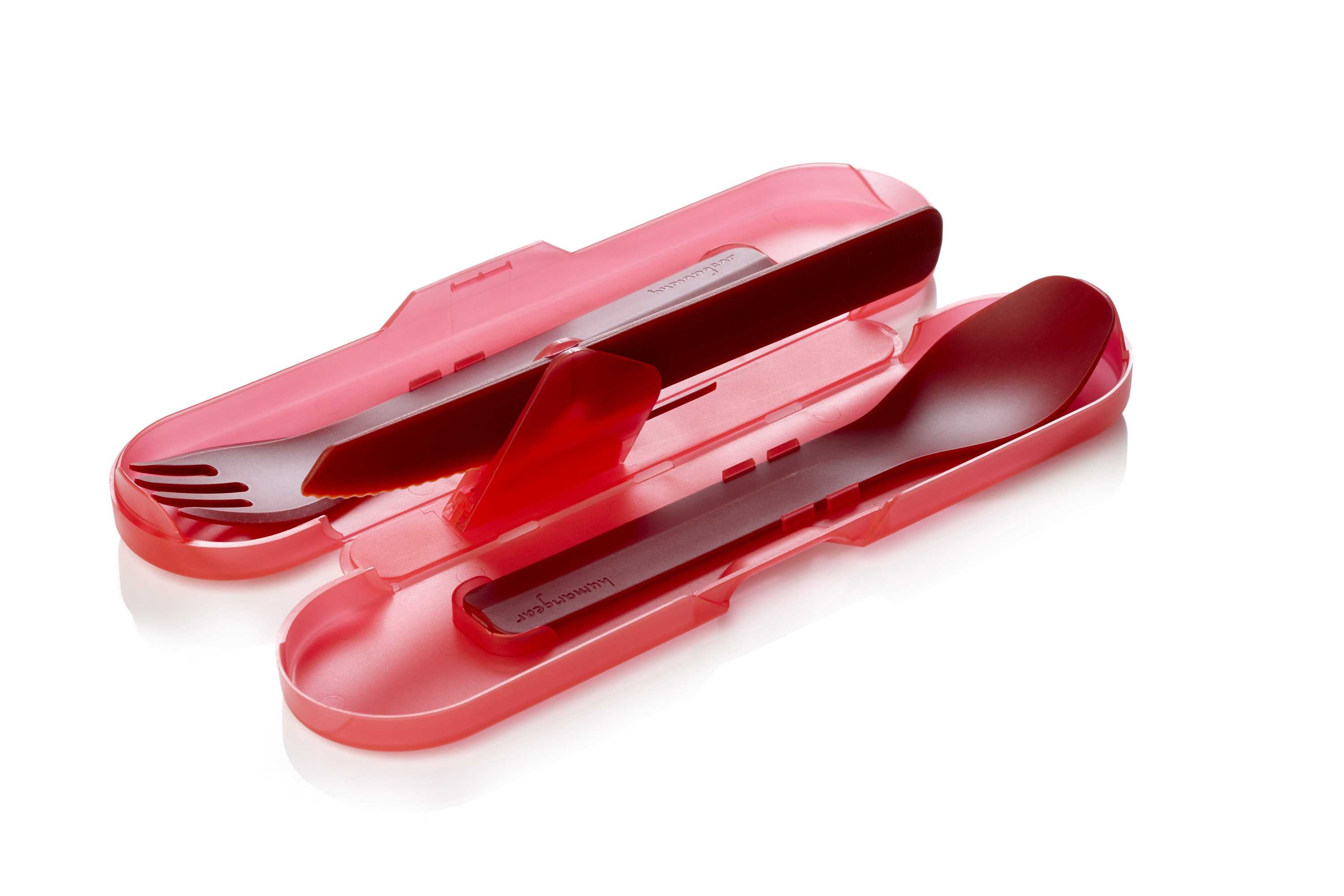 humangear Besteck GoBites TRIO rot