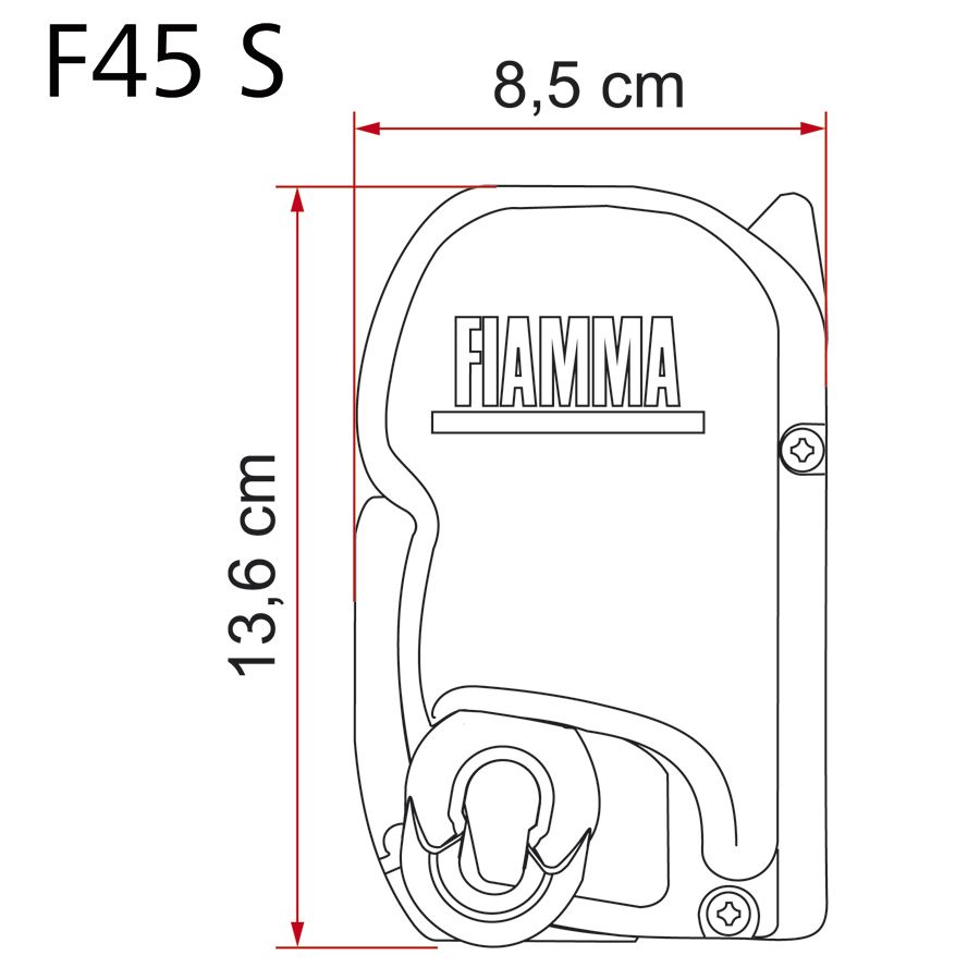 Fiammastore F45 S 400 polarweiß Royal Grey_10