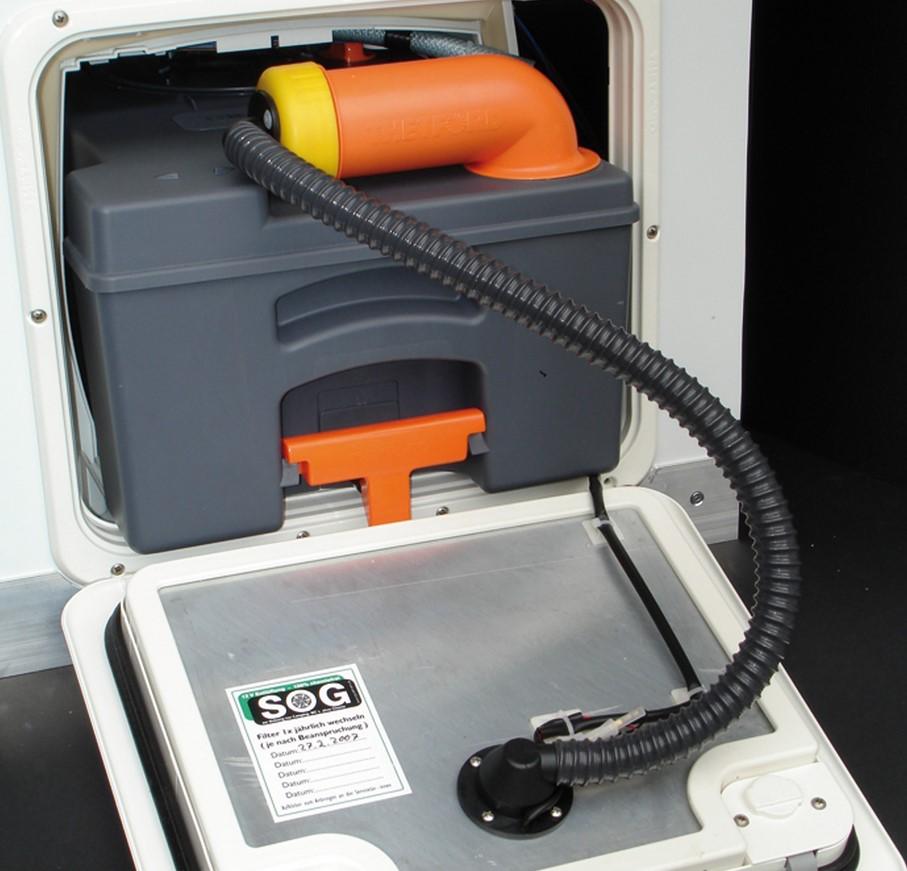 SOG 1 WC-Entlüftung Typ F für C250 / C260