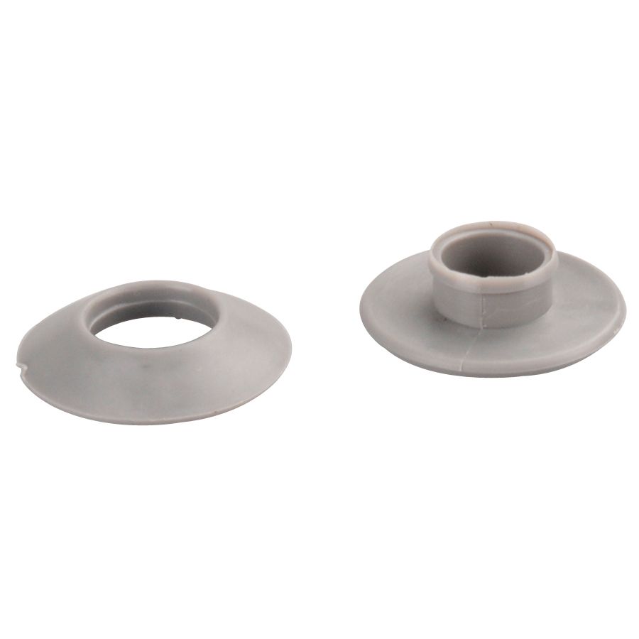 Kunststoff Ösen 12 mm grau