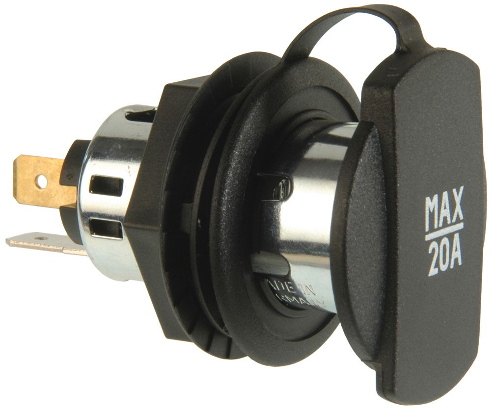 Power Steckdose 20 A mit Schraubgewinde