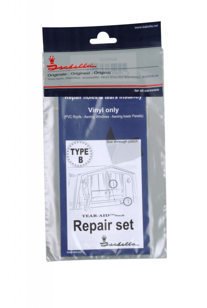 Reparaturset für Zelte aus PVC