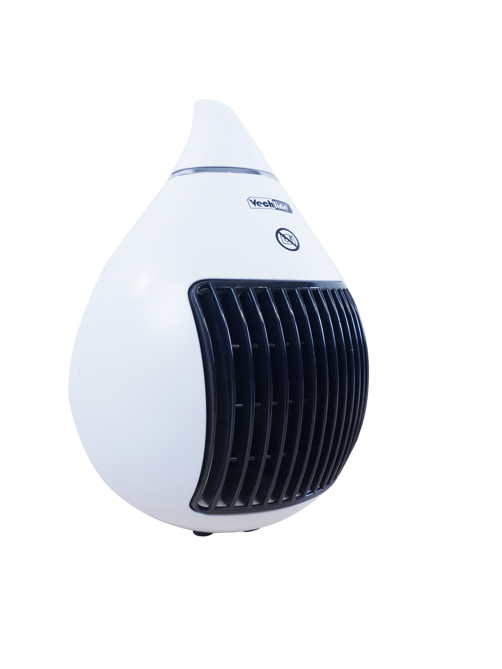 Vechline Keramikheizer 750/1500 Watt Tropfenform