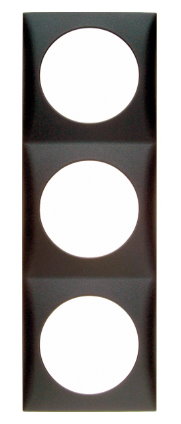 Berker Integro Flow Rahmen 3-fach anthrazit matt