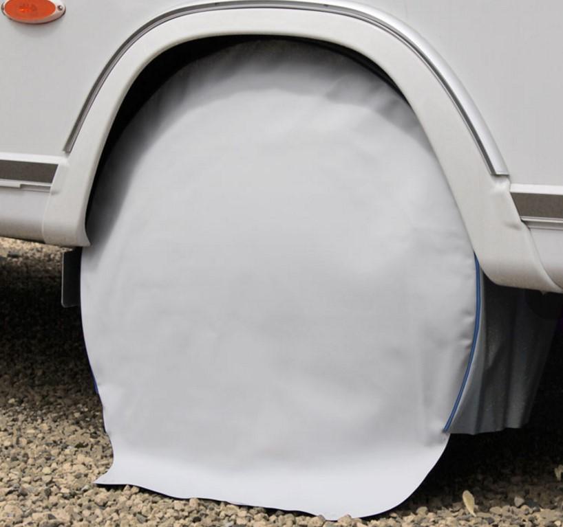 Radabdeckung Wohnwagen für 1-Achs-Wohnwagen 14 Zoll