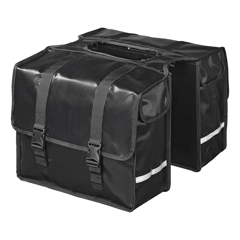 Fahrradtasche doppelt wetterfest 40 Liter Planenmaterial